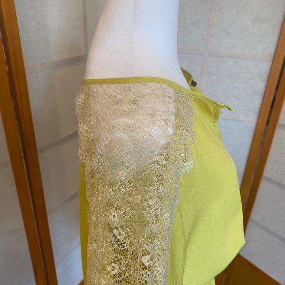 Yellow Bar III Tunic Blouse - Size S - Picture 6 of 10